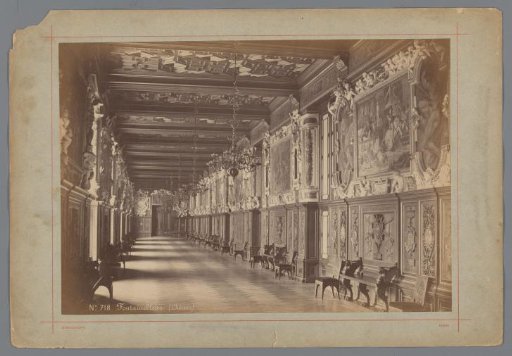 Gallery of Francis I in the Palace of Fontainebleau