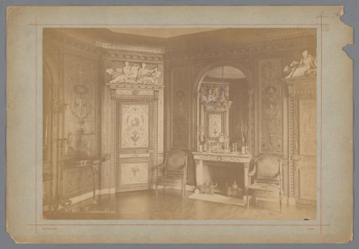 Boudoir of Marie-Antoinette in the Palace of Fontainebleau