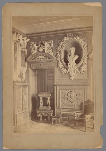 Part of the Gallery of Francis I in the Palace of Fontainebleau