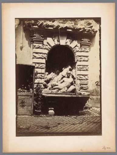 View of Il Babuino in Rome