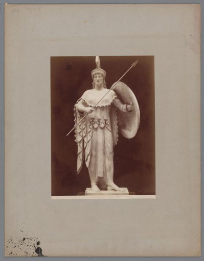 Statue of Pallas Athena, from the temple at Aegina