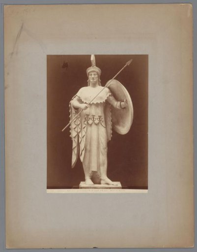 Statue of Pallas Athena, from the temple at Aegina