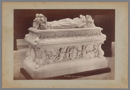 Tomb of the children of King Charles VIII of France in the cathedral of Tours
