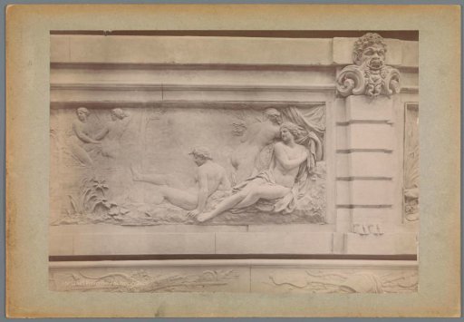 Part of a Cast of the Bassin des Nymphes de Diane (Probably) in the Musée des Monuments français in Paris