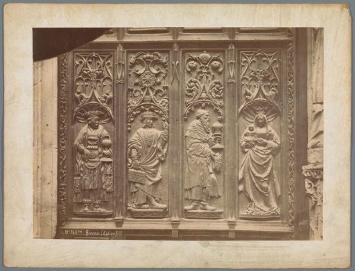 Relief with the Adoration of the Kings in the Collegiate Church of Saint-Gervais-Saint-Protais in Gisors