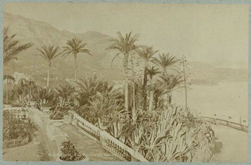 Gardens of the casino at Monte Carlo