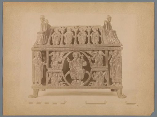 Reliquary Coffin with a Enthroned Christ