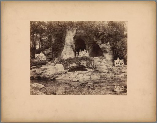 Bosquet des Bains d'Apollon in the garden of the Palace of Versailles