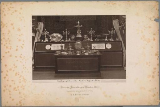 Display of silverware in Munich