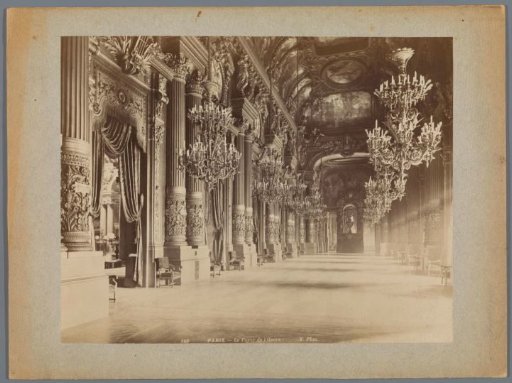 Foyer in the Opéra in Paris