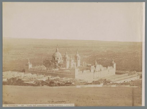 View of the Escorial near San Lorenzo de El Escorial