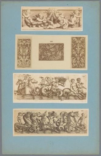 Four photographic reproductions of prints