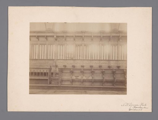 Choir Stalls in the Great or Our Lady's Church in Dordrecht