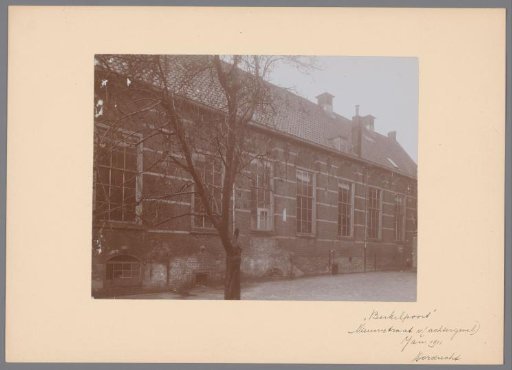 Rear Facade of Nieuwstraat 10 in Dordrecht