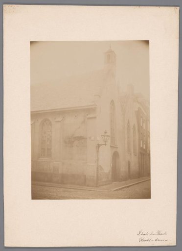 View of the Saint Sebastian's Chapel or Scottish Church in Rotterdam