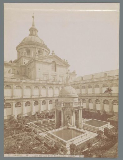 Patio de los Evangelistas in the Escorial