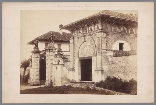 Gate of the Certosa di Pavia, Italy