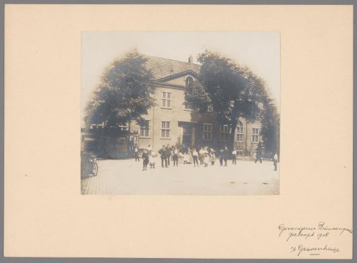 View of the prison on the Prinsegracht in The Hague