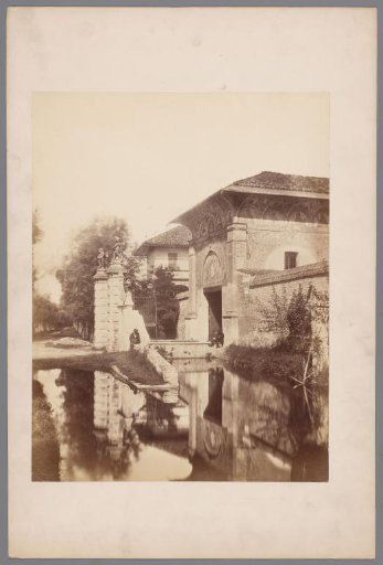 Gate of the Certosa di Pavia, Italy