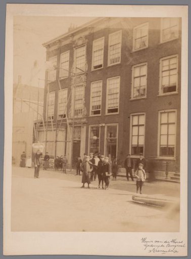 View of the Gedempte Burgwal in The Hague