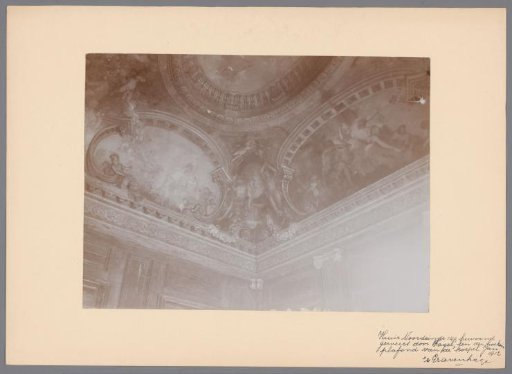 Painted Ceiling at Noordeinde 140, The Hague