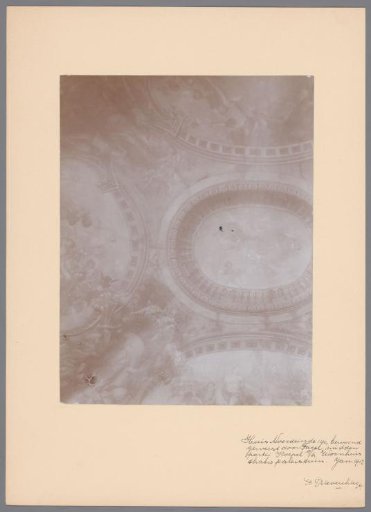 Painted Ceiling at Noordeinde 140, The Hague