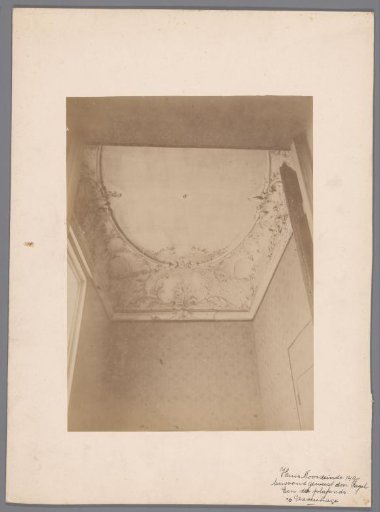 Ornamented Ceiling in the House at Noordeinde 140, The Hague