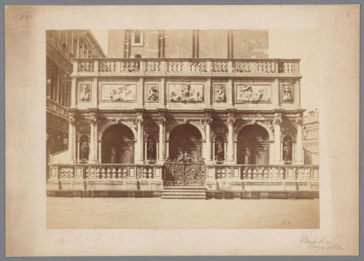 Loggia at St. Mark's Square in Venice, Italy