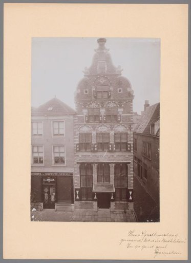 View of the building "Dit is in Bethlehem" in Gorinchem