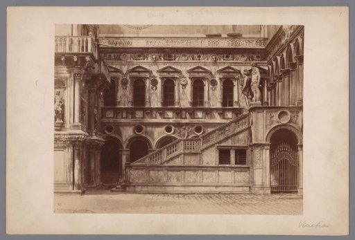 Courtyard of the Doge's Palace in Venice, Italy