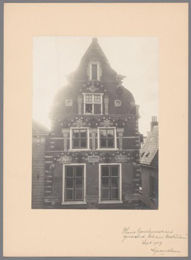 Facade of the building "Dit is in Bethlehem" in Gorinchem