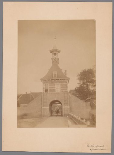 View of the Dalempoort in Gorinchem