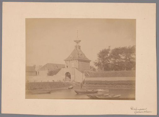 View of the Dalempoort in Gorinchem