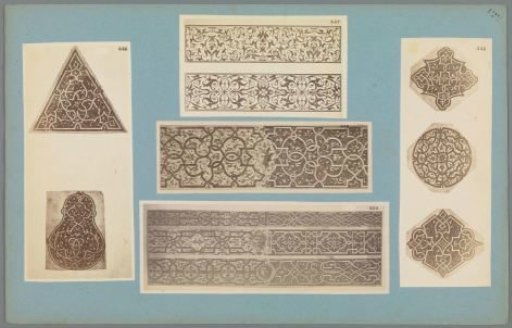 Five Photographic Reproductions of Ornament Prints