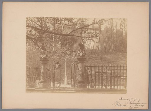 Entrance to the Castle of Leiden