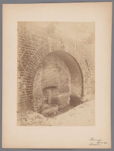 Gun embrasure of the Castle of Leiden