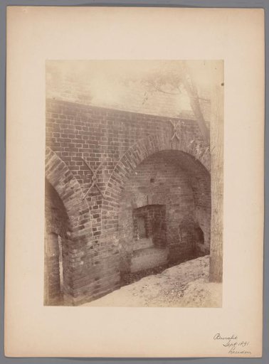 Gun embrasure of the Castle of Leiden