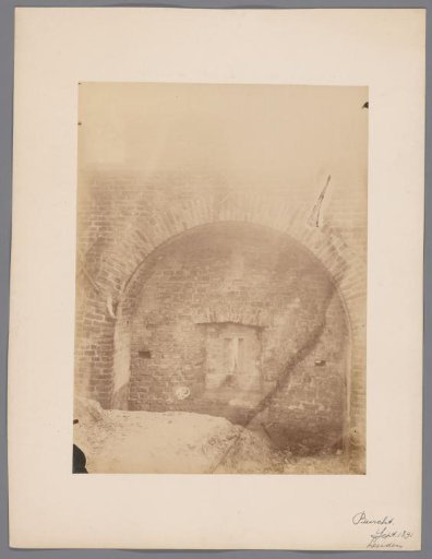Gun embrasure of the Castle of Leiden