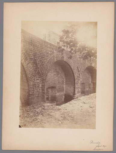 Arrow slits of the Castle of Leiden