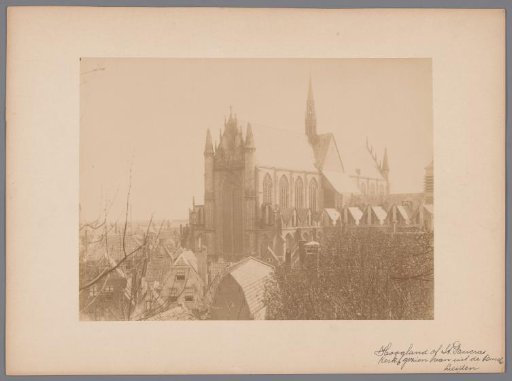 View of the Hooglandse Kerk in Leiden