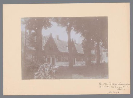 Courtyard of the Old Men's Home in Naaldwijk