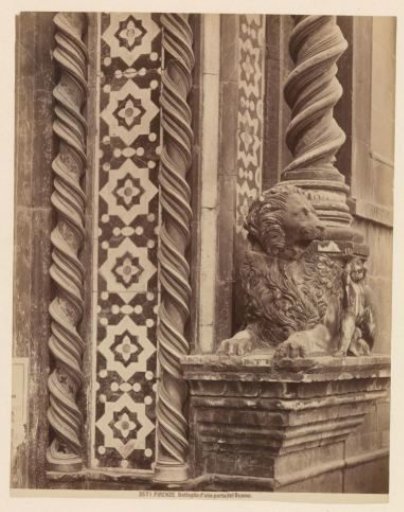 Part of a portal of the Florence Cathedral