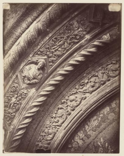 Part of the Porta della Mandorla of the Florence Cathedral