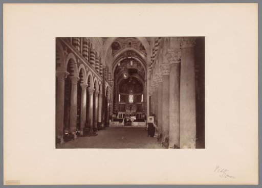 Interior of the Cathedral of Pisa, Italy