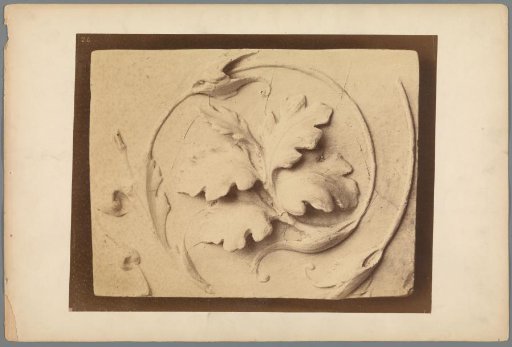 Relief with an arabesque