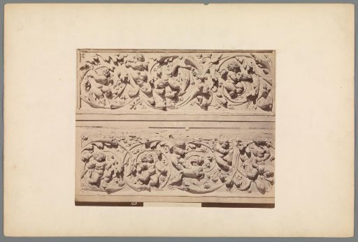 Two reliefs with putti and cherubs from the Cattedrale di San Lorenzo in Genoa