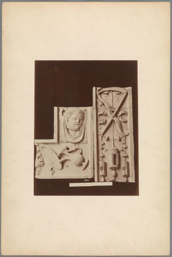 Two reliefs from the Charterhouse of Pavia