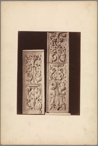 Reliefs with fantastic creatures and plant motifs (probably) from the house of Andrea Doria in Genoa