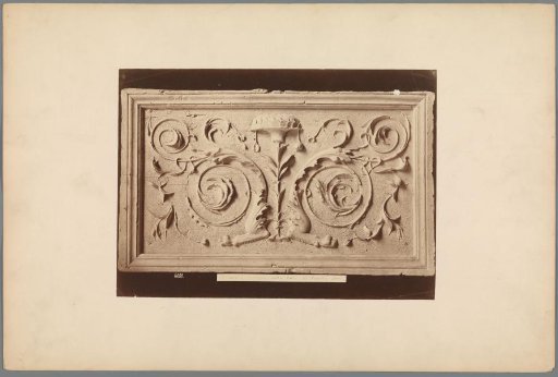 Relief with acanthus leaves from the Collegio del Cambio in Perugia