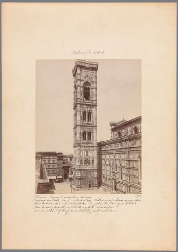 View of the Campanile di Giotto in Florence